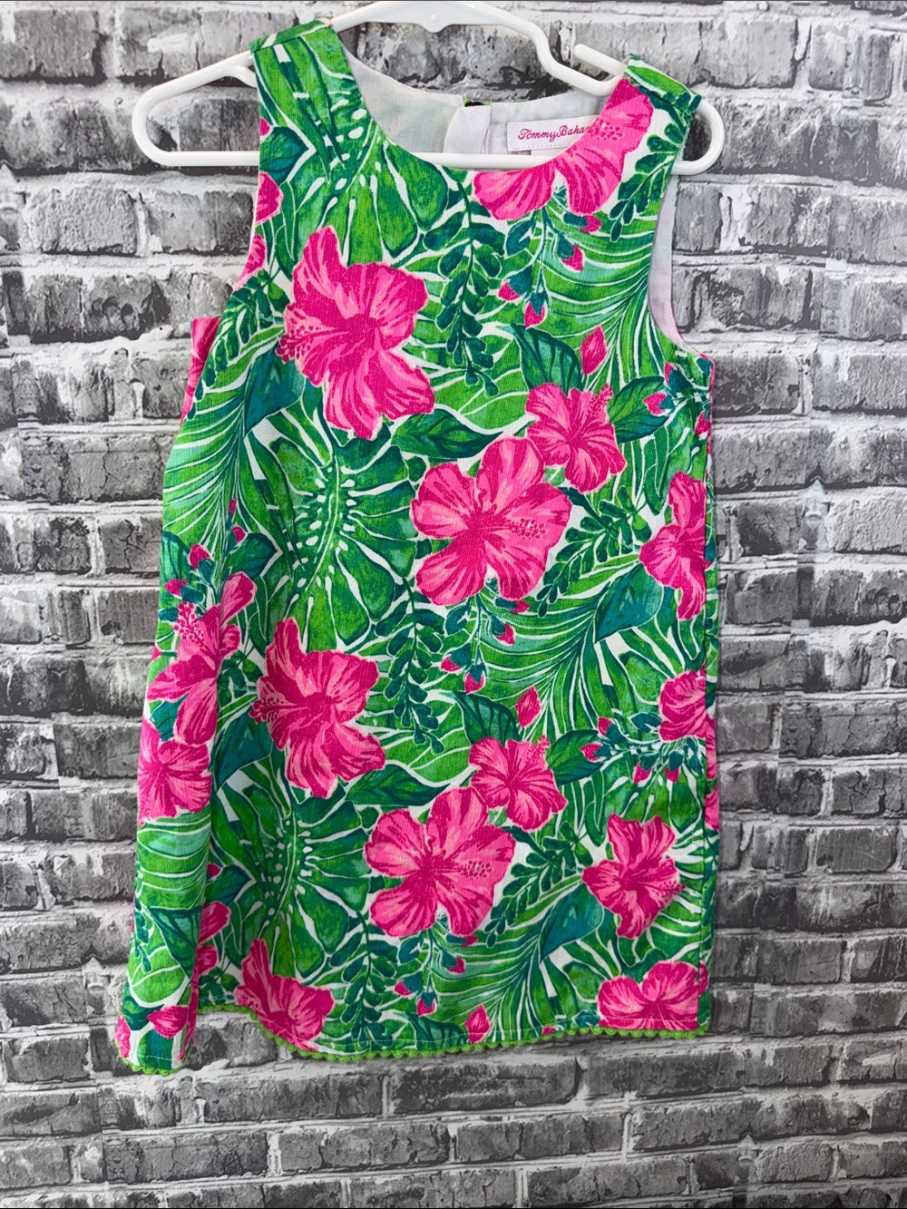 Tommy Bahama Pink Hibiscus Tropical Shift‎ Dress